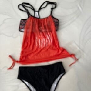 Two piece swim suit
